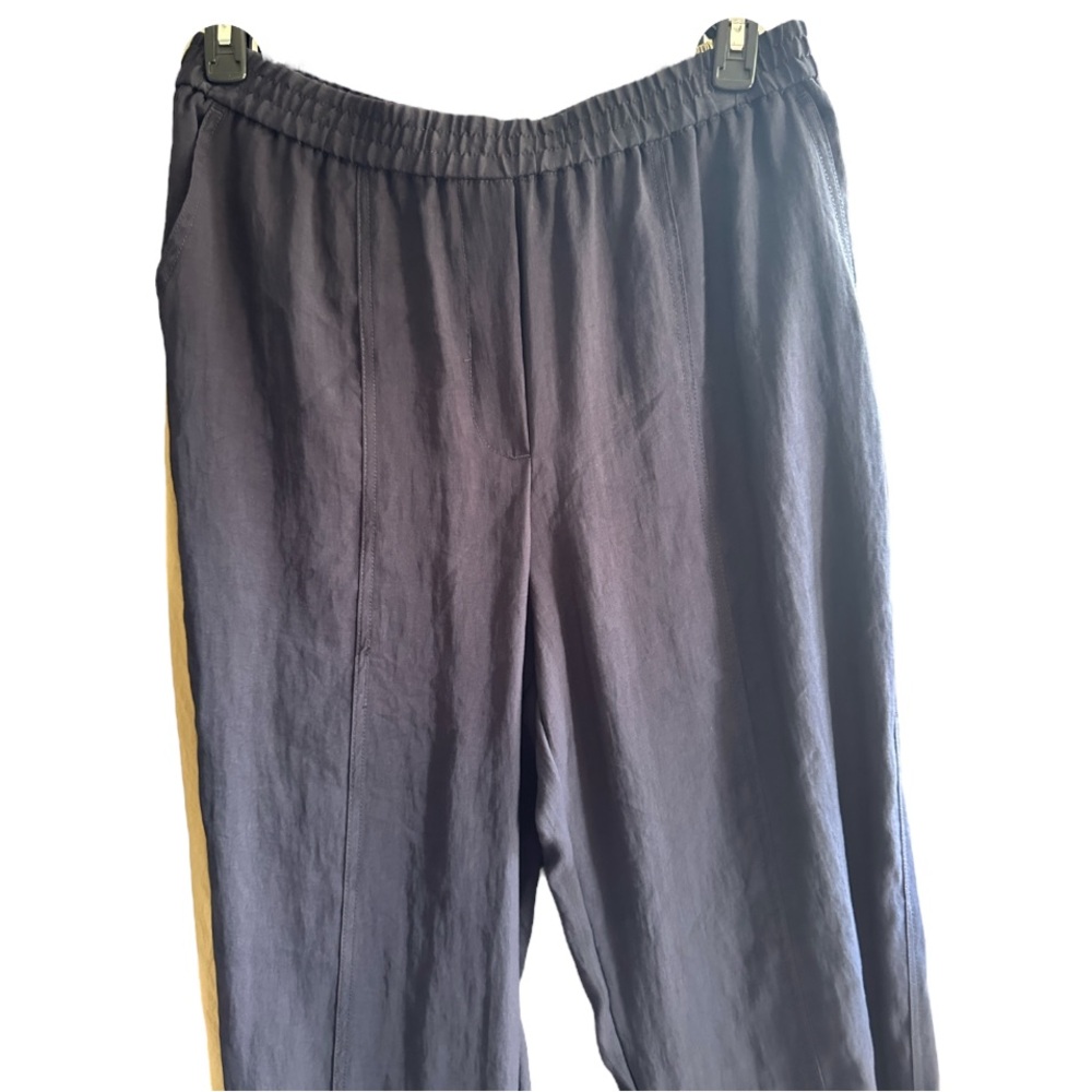 Zara Cropped Navy Pants - Picture 6 of 11